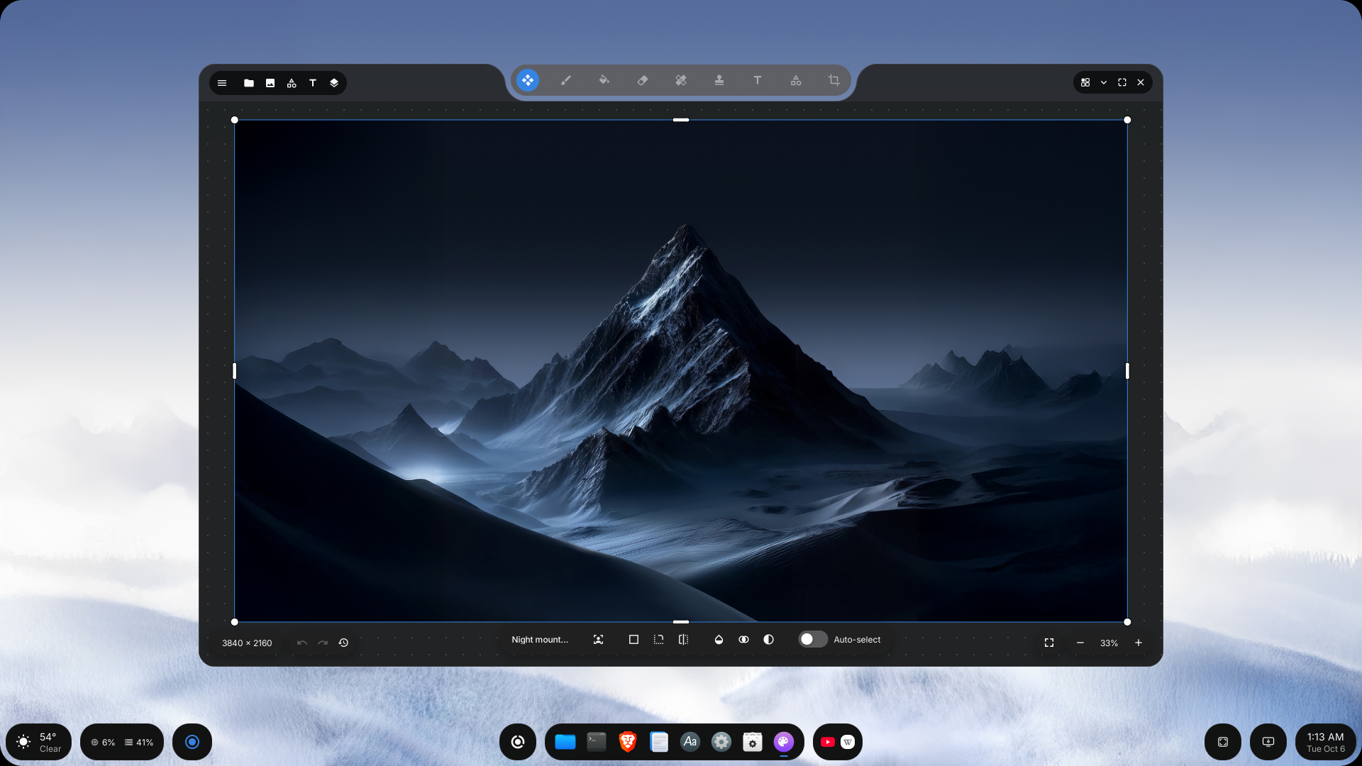 Studio on the DivisionOS desktop in the Carbon theme